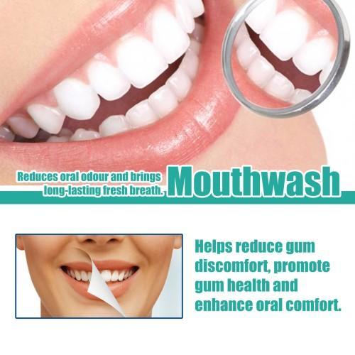 Coconut Oil Mouthwash Removes Odor, Cares For Teeth, Oral Care Tooth Cleanser