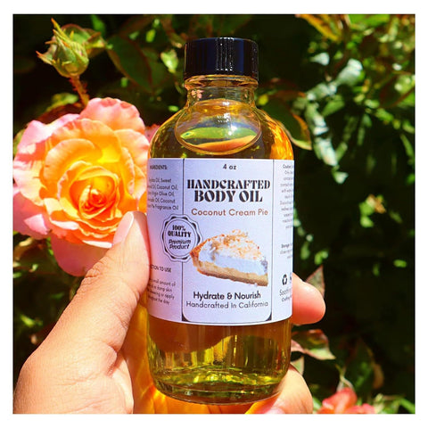 Handcrafted Coconut Cream Pie Body Oil