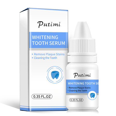 Teeth whitening plaque cleansing solution