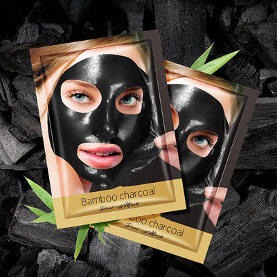 Bamboo Charcoal Cleansing Mask For Blackheads And Clogged Pimples