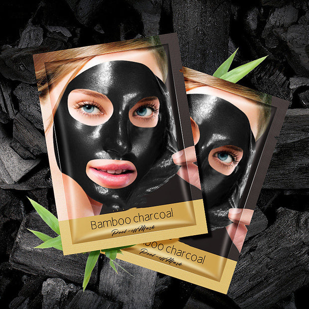 Bamboo Charcoal Cleansing Mask For Blackheads And Clogged Pimples