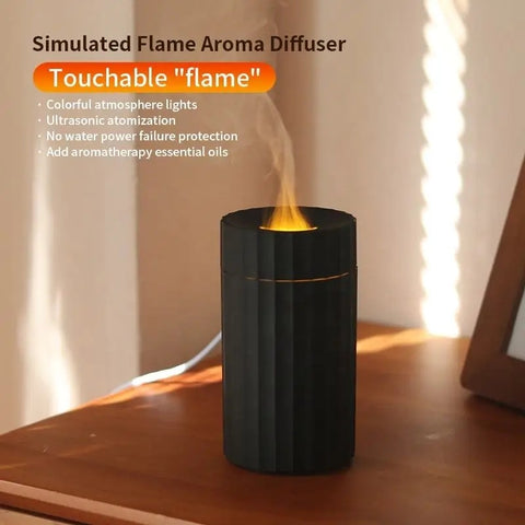 Flame Effect Aroma Humidifier