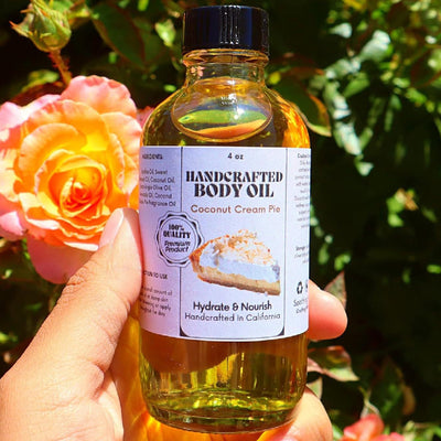 Handcrafted Coconut Cream Pie Body Oil