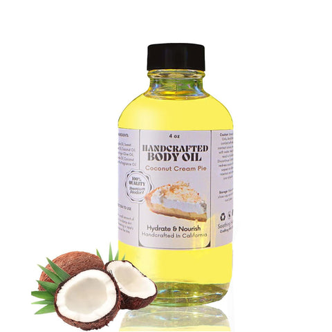 Handcrafted Coconut Cream Pie Body Oil