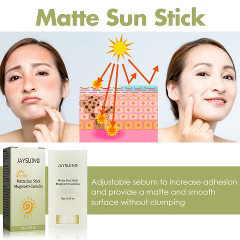 Jaysui Matte Protective Stick Protects UV Rays,  Refreshing Skincare Cream For Summer