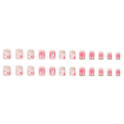 Camellia Smudge Nail Nail Patch